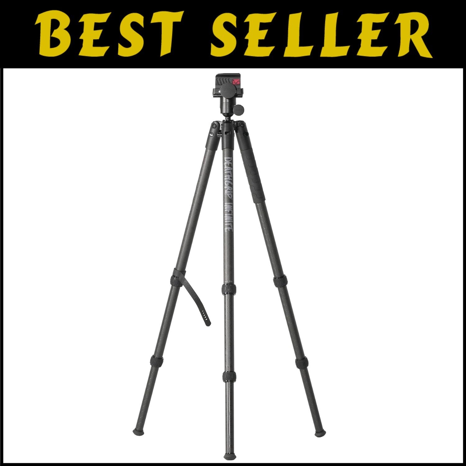 DeathGrip Infinite Carbon Fiber Tripod with 360° Ball Head & Quick-Release