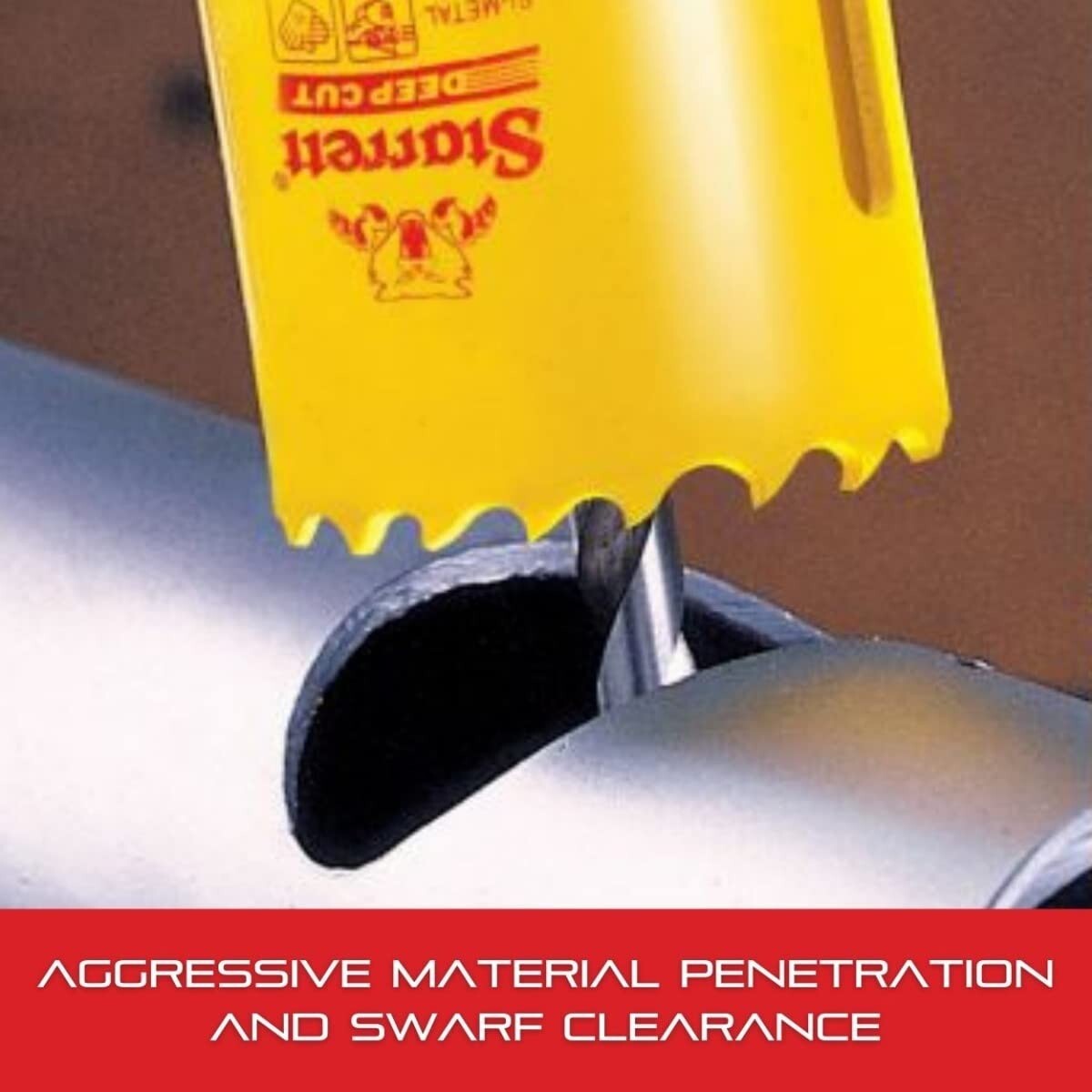 Precision Bi-Metal Hole Saw with 2" Depth - Ideal for Wood, Metal & Steel