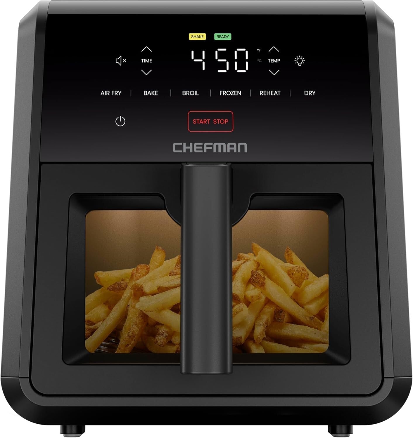 7-Qt High-Powered Air Fryer - Space-Saving, Touch Control for Crispy Meals