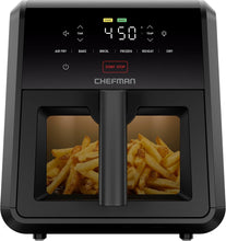 Load image into Gallery viewer, 7-Qt High-Powered Air Fryer - Space-Saving, Touch Control for Crispy Meals
