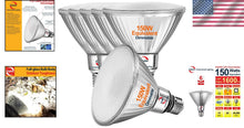 Load image into Gallery viewer, Energy-Efficient Glass Flood Light Bulbs - 150W Equivalent, 3000K Bright White
