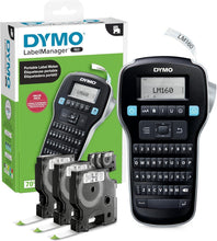 Load image into Gallery viewer, LabelManager 160: Compact Label Maker with Large Display &amp; Customization Options