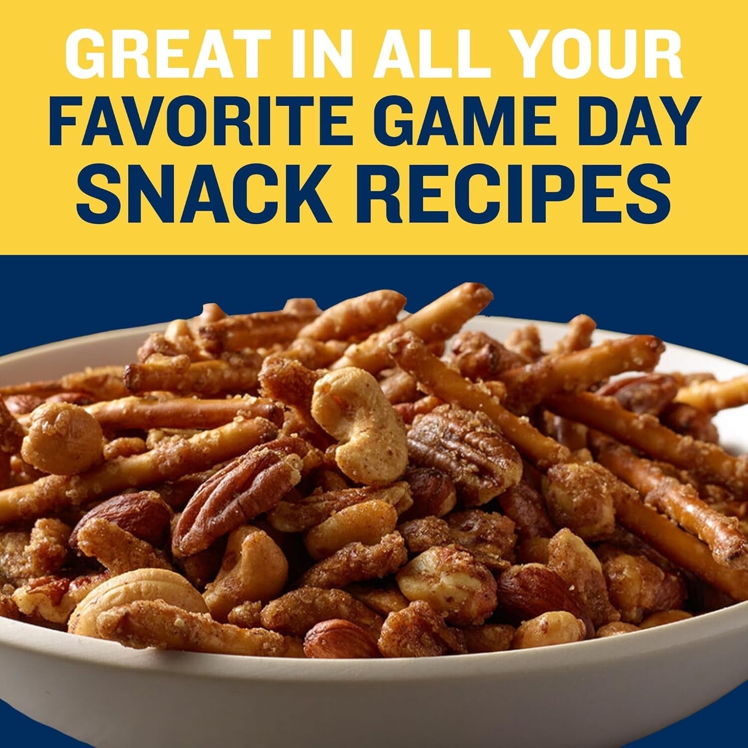 Crunchy Honey Roasted Mixed Nuts Canister - 5g Protein & 50% Less Sodium