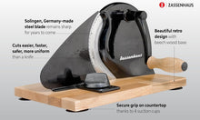 Load image into Gallery viewer, Ergonomic Hand-Crank Bread Slicer with Adjustable Thickness - Vintage Red