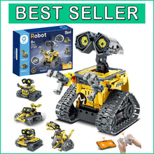 Load image into Gallery viewer, Interactive Robot Kit for Boys 8-14 with Expressive LED Eyes &amp; Remote Control