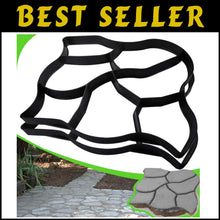 Load image into Gallery viewer, Easy-to-Use Oversized Pathway Molds - 2-Pack Stepping Stone Paving Solution