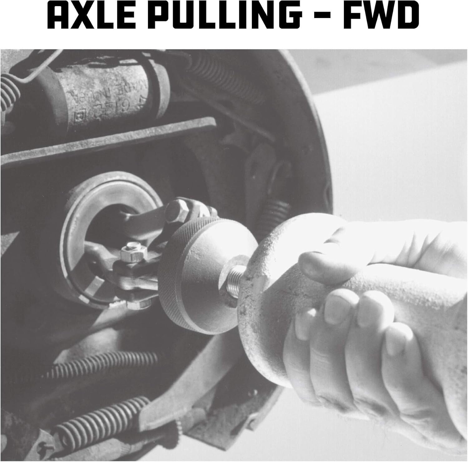 All-in-One Axle Puller and Slide Hammer Tool Set - 21 Pieces for Vehicle Repair