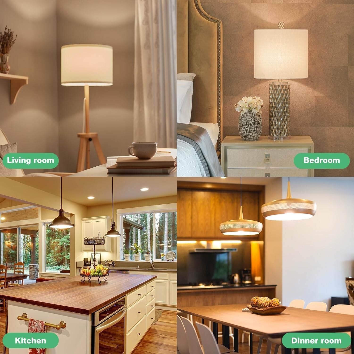 Energy Efficient 13W Soft White LED Bulbs - 1500 Lumens, Long Lifespan, 24 Pack