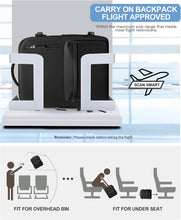 Load image into Gallery viewer, Multi-Compartment Waterproof Laptop Backpack for Comfort &amp; Style - 18x14x8 in