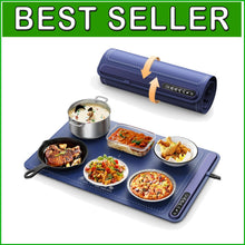 Load image into Gallery viewer, Versatile Electric Warming Mat with Non-Slip Design, Perfect for Home &amp; Travel