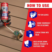 Load image into Gallery viewer, Premium Spray Foam Sealant for Filling Gaps &amp; Cracks - 12 Cans of 12 fl oz