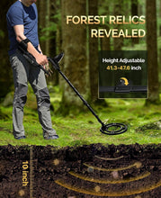 Load image into Gallery viewer, Lightweight &amp; Adjustable Metal Detector with 5 Modes for Easy Treasure Hunting