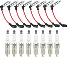Load image into Gallery viewer, High-Performance Iridium Spark Plugs and M8-48322 Wires for Chevy V8 Engines