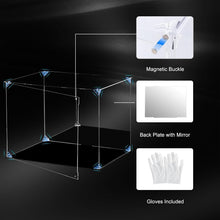 Load image into Gallery viewer, Elegant Dustproof Acrylic Action Figure Display Box – 40x30x30cm Collection Case