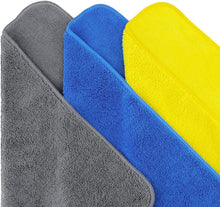 Load image into Gallery viewer, Efficient Microfiber Cleaning Towels, Lint-Free, 16x16, 36-Pack for Home &amp; Auto