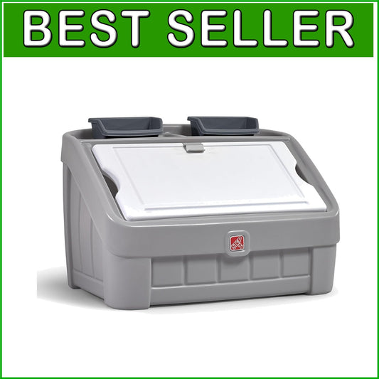 2-in-1 Kids Toy Organizer & Art Easel – Durable Modern Storage Solution