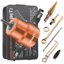Load image into Gallery viewer, Versatile Metal Cutter with Double Cutting Head and Extra Accessories Included