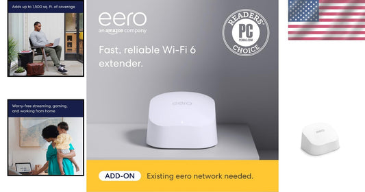 Easy Setup Wi-Fi 6 Extender for Mesh Networks – Expand Your Coverage Efficiently
