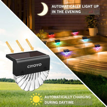 Load image into Gallery viewer, 8-Bright Solar Mood Lights for Decks and Garden - Waterproof &amp; Easy Install