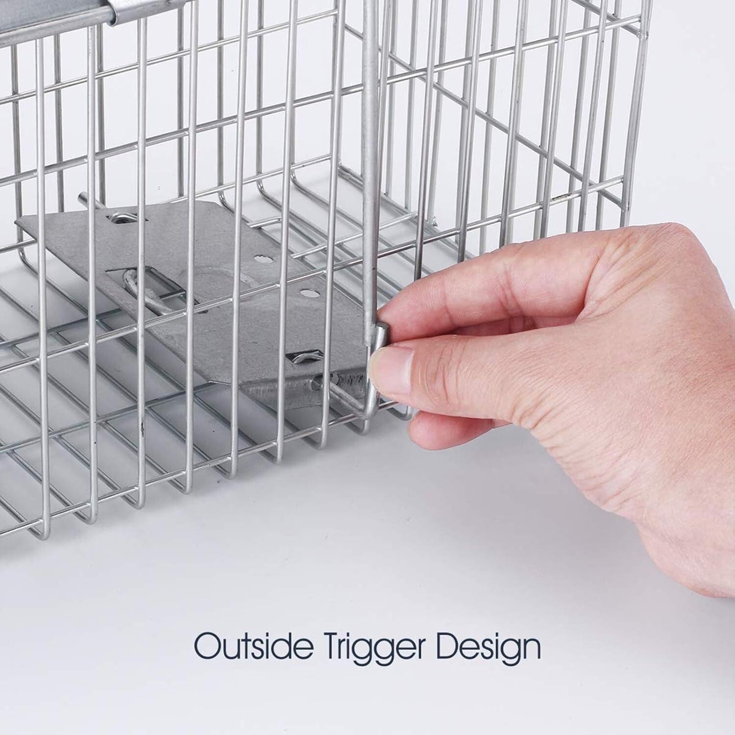 Ultra Sensitive Heavy-Duty Trap for Capturing Squirrels & Small Rodents - 16.3"