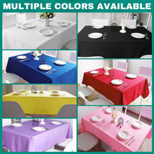Load image into Gallery viewer, Lightweight Pink Tablecloths - 50 Disposable Covers for Weddings &amp; Picnics