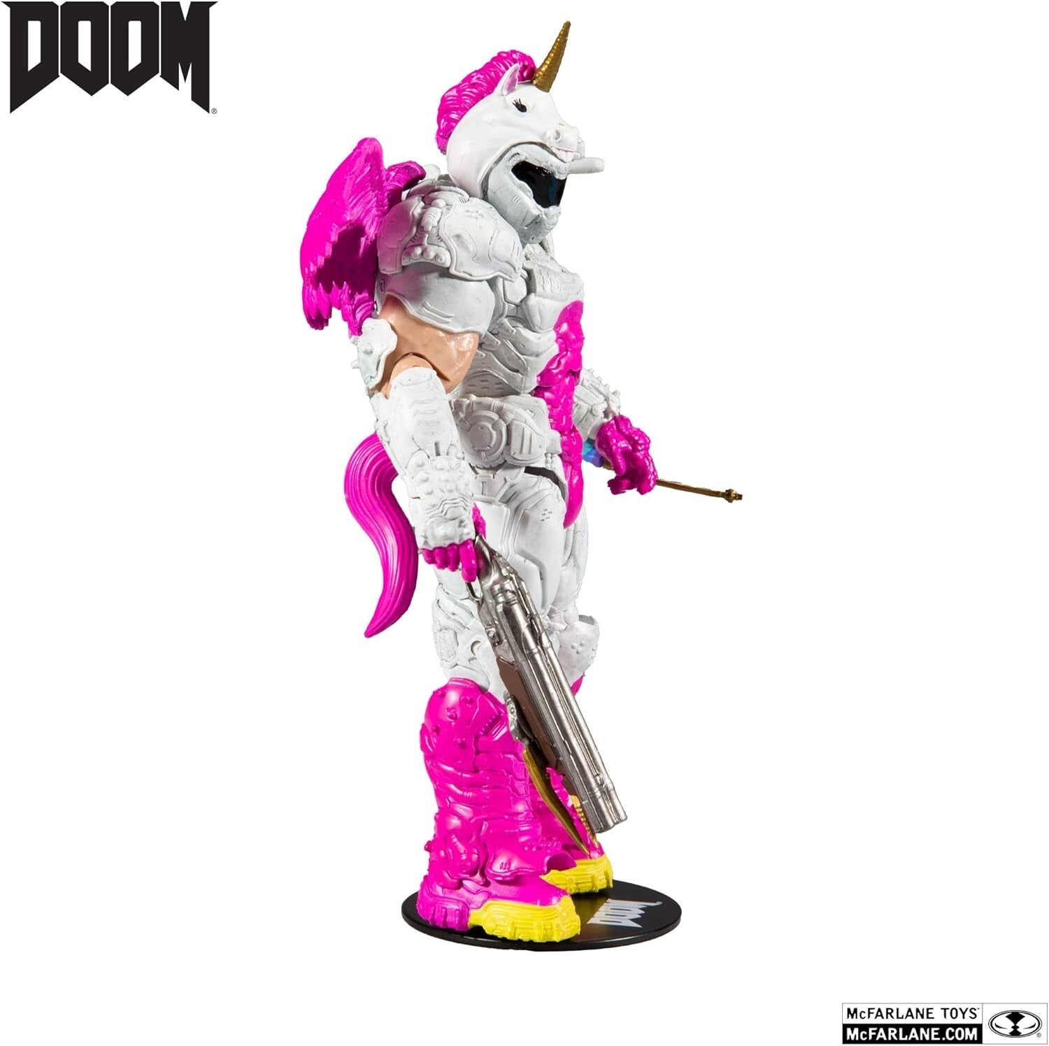 Twitch Prime Exclusive DOOMicorn Slayer: 7" Action Figure with Accessories