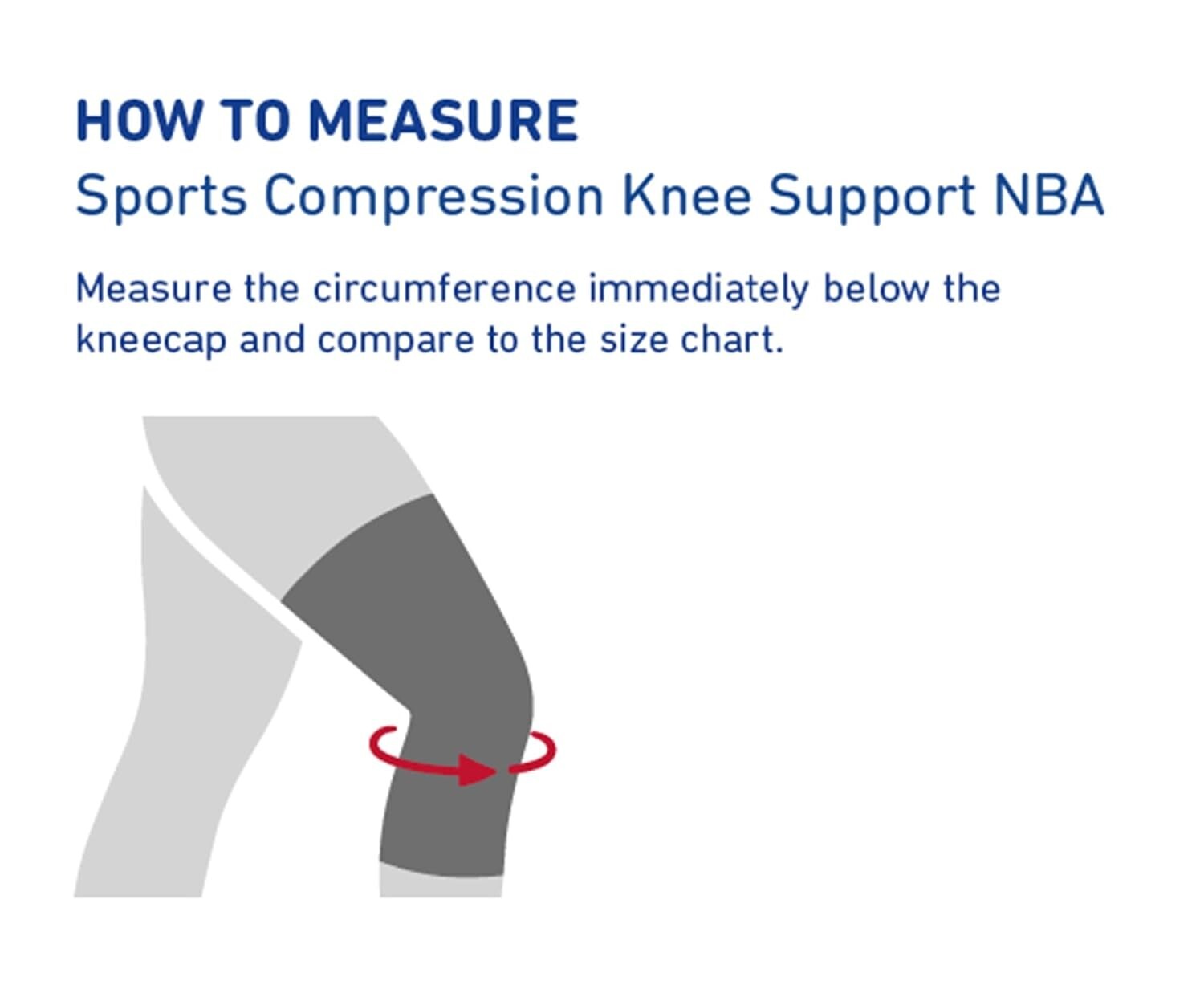 Moisture-Wicking Compression Knee Sleeve for Basketball - Supportive Fit Size M