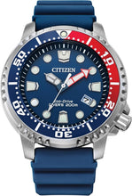 Load image into Gallery viewer, Sustainable Eco-Drive Dive Watch for Men, 3-Hand Date &amp; Water-Resistant Design
