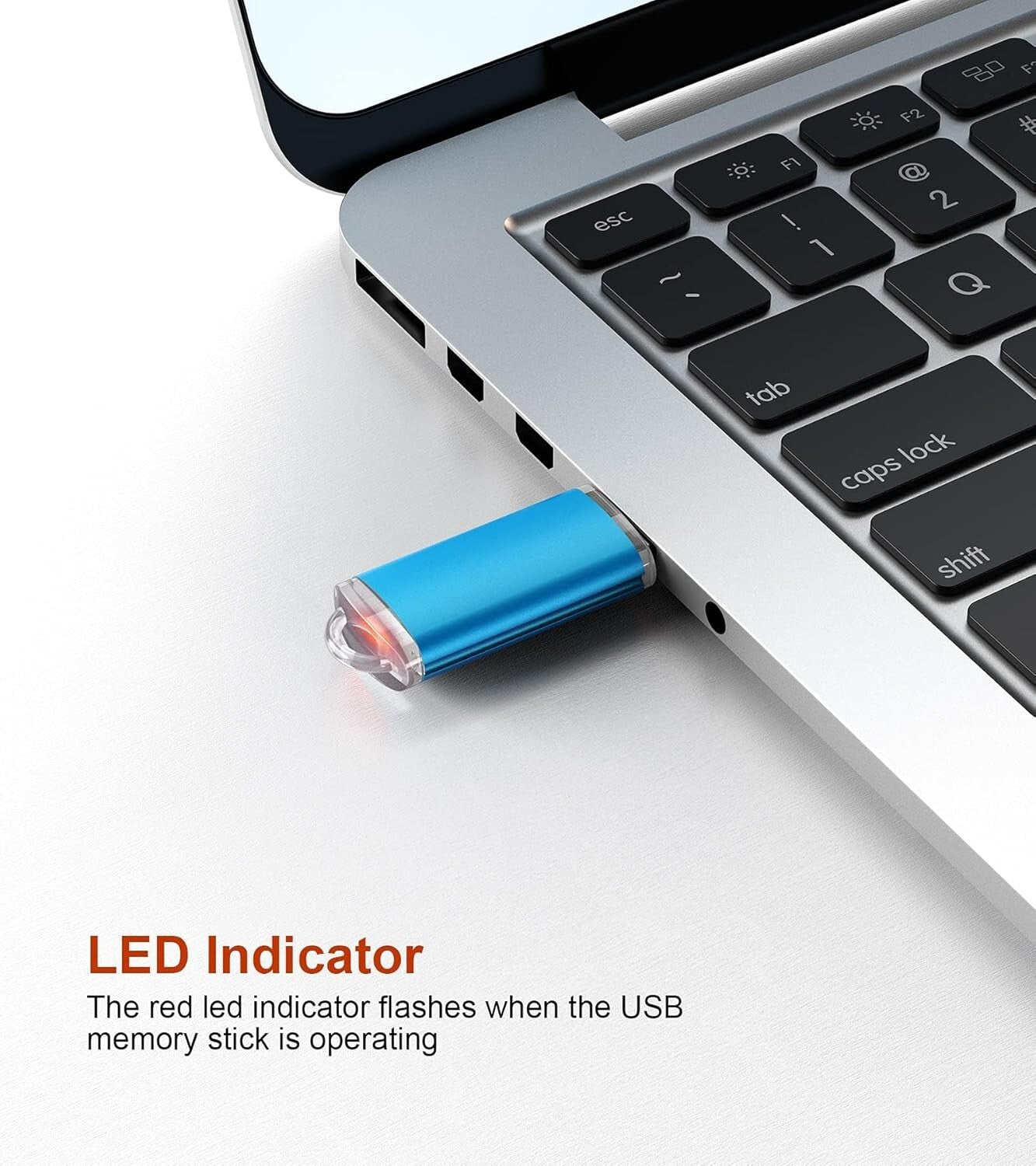 Premium 50-Pack 4GB USB Drives - Fast Transfer & Protective Cap Included