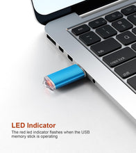 Load image into Gallery viewer, Premium 50-Pack 4GB USB Drives - Fast Transfer &amp; Protective Cap Included