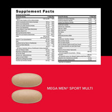 Load image into Gallery viewer, Mega Men Sport Vitapak - Clinically Proven Energy &amp; Performance Multivitamin