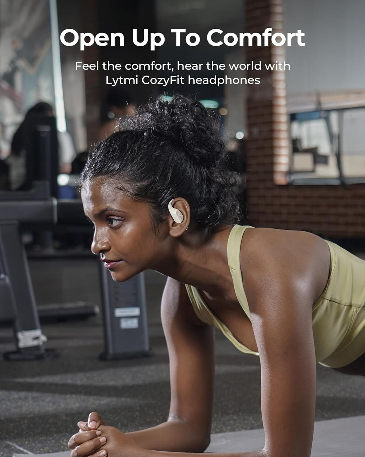 CozyFit Open Ear Wireless Headphones - Ultra-Light 30H Playtime, Bluetooth 5.4
