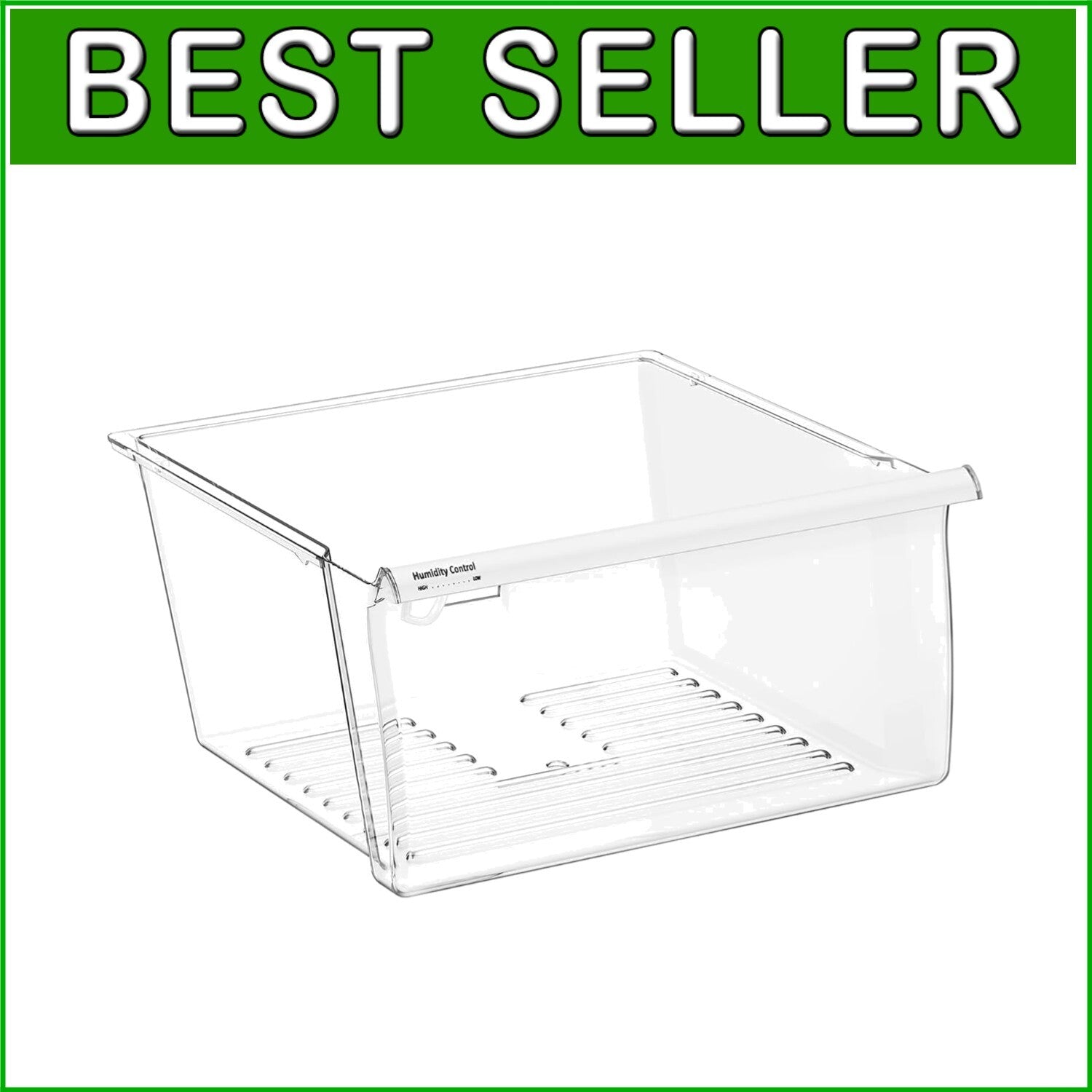 Fits WP Models: Quality Crisper Bin Drawer Replacement with Humidity Control