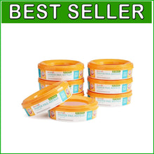 Load image into Gallery viewer, Arm &amp; Hammer Lavender-Scented Diaper Pail Refill Rings - 8 Pack, 2,176 Diaper...