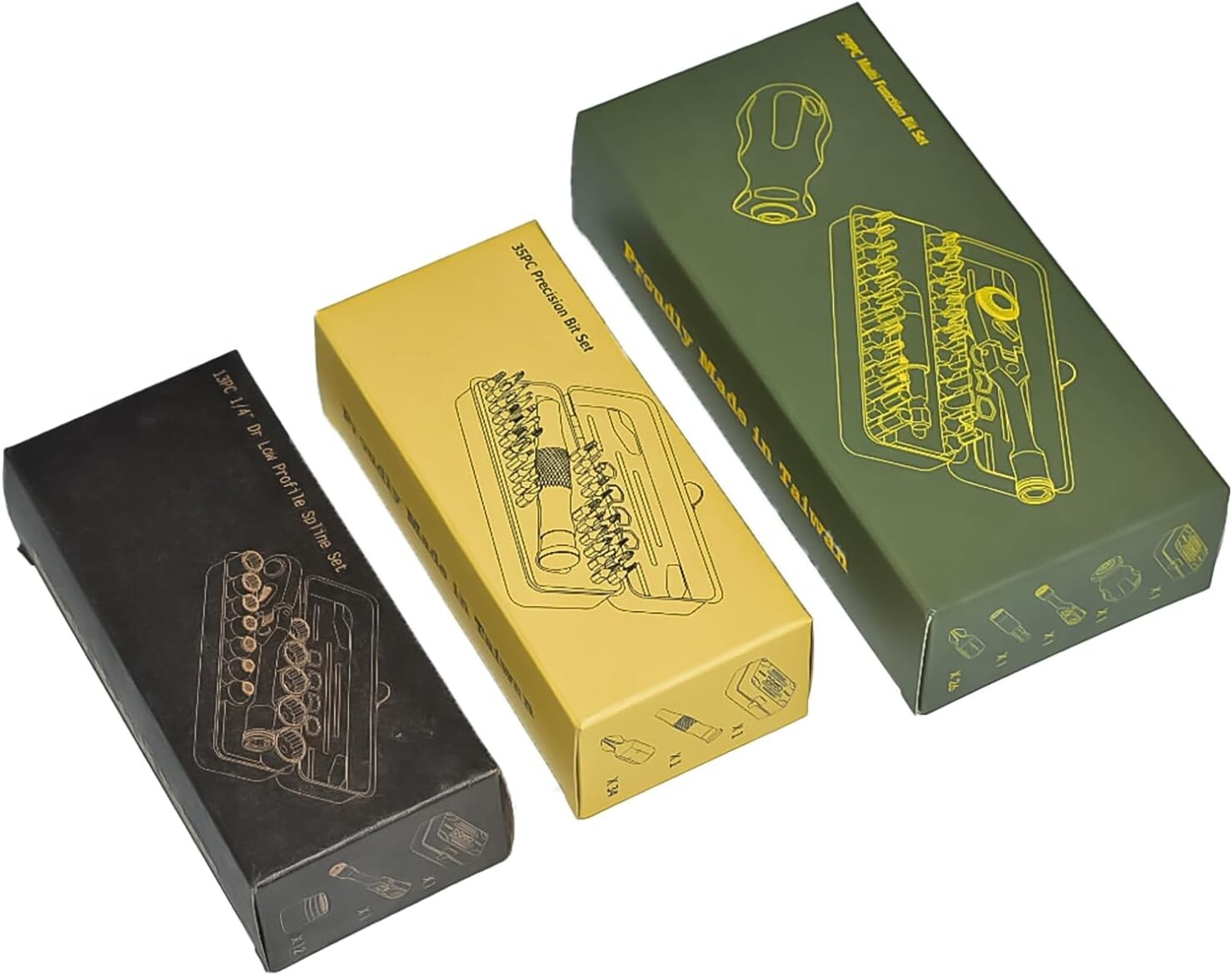 77-Piece Waterproof Tool Set with Anti-Stripped Bits & Flex-Head Ratchet