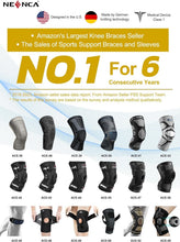 Load image into Gallery viewer, Lightweight Knee Support with Stabilizers - Ideal for Arthritis &amp; ACL Recovery