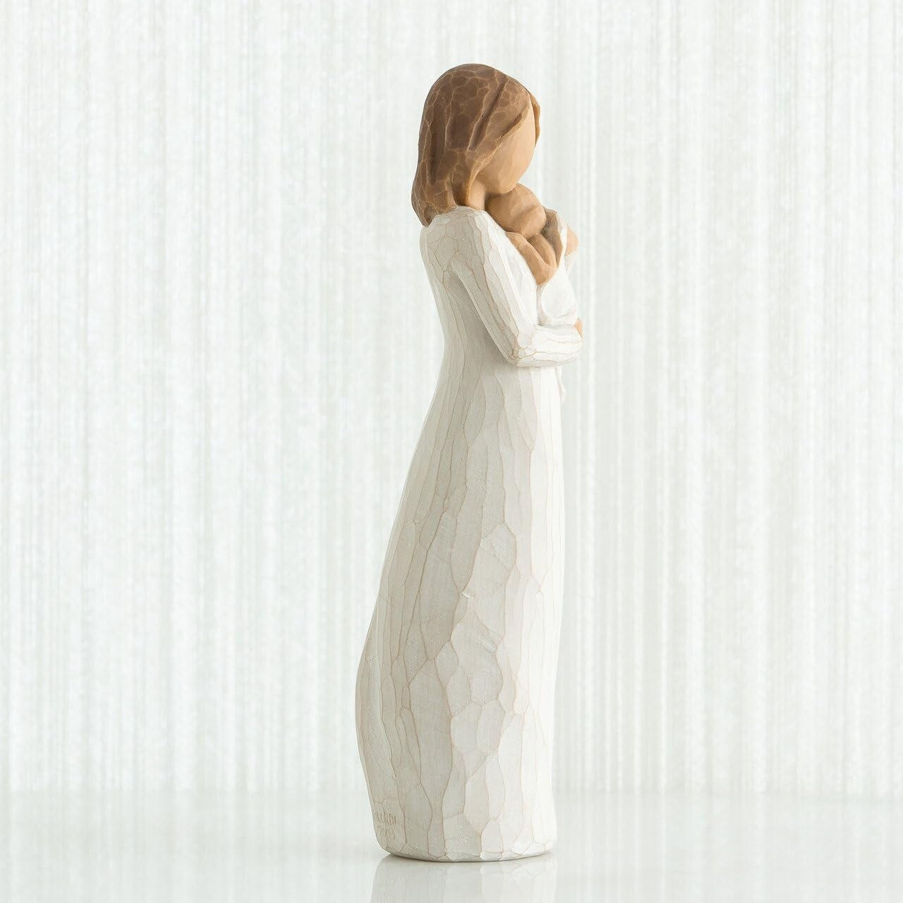 'So Loved' Sculpted Angel Figure for New Families - Gift-Ready Decoration