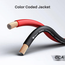 Load image into Gallery viewer, Premium 100ft Black/Red 10 AWG CCA Wire with Soft Touch for Easy Installation