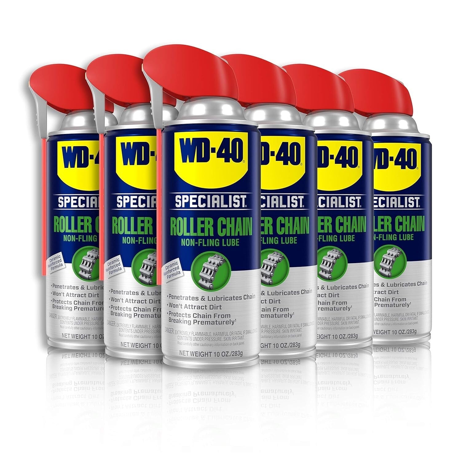 Essential Non-Fling Chain Lubricant Pack, 10 OZ - Rust Protection & Performance