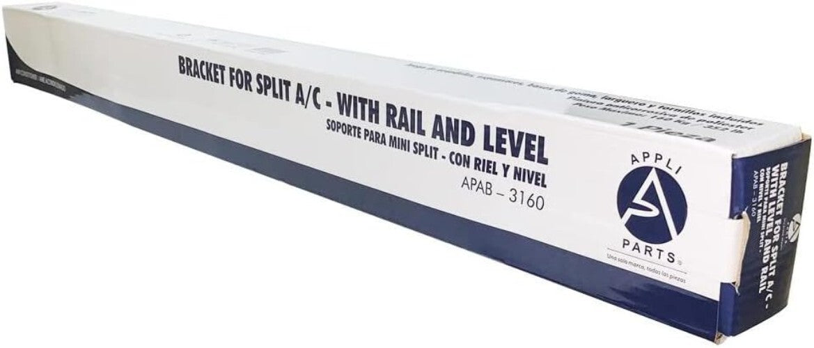 Weather-Resistant Outdoor Mini Split Bracket for Ductless Units - 352 lbs Max