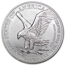 Load image into Gallery viewer, 1986-Present Lot of 5 Brilliant Uncirculated Silver American Eagles - 1 oz Each