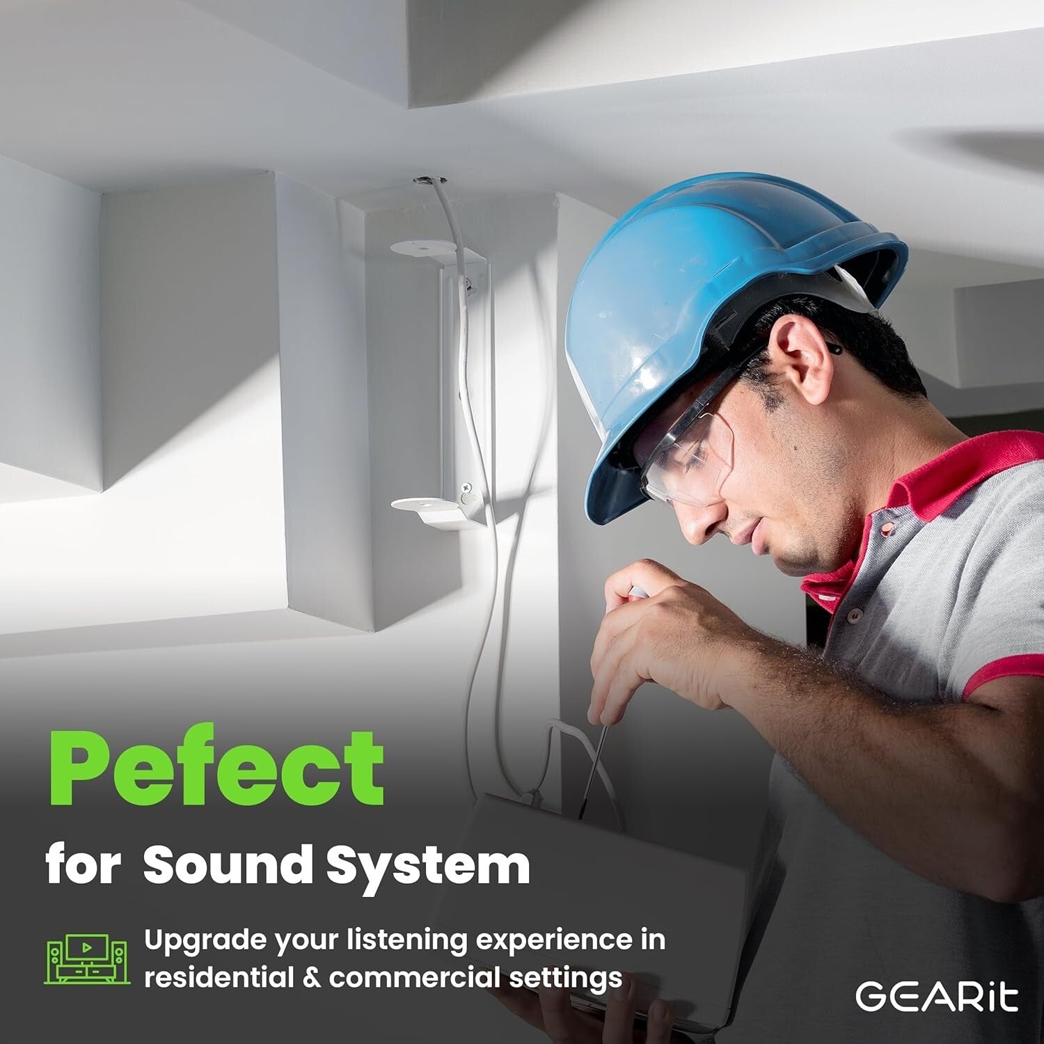 100ft 16 AWG Speaker Cable - Oxygen-Free Copper, Fire Safety Certified CL2