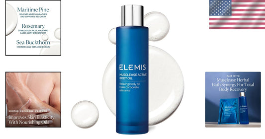 Luxurious Moisturizing Massage Oil – Essential Oils for Skin & Muscle Care