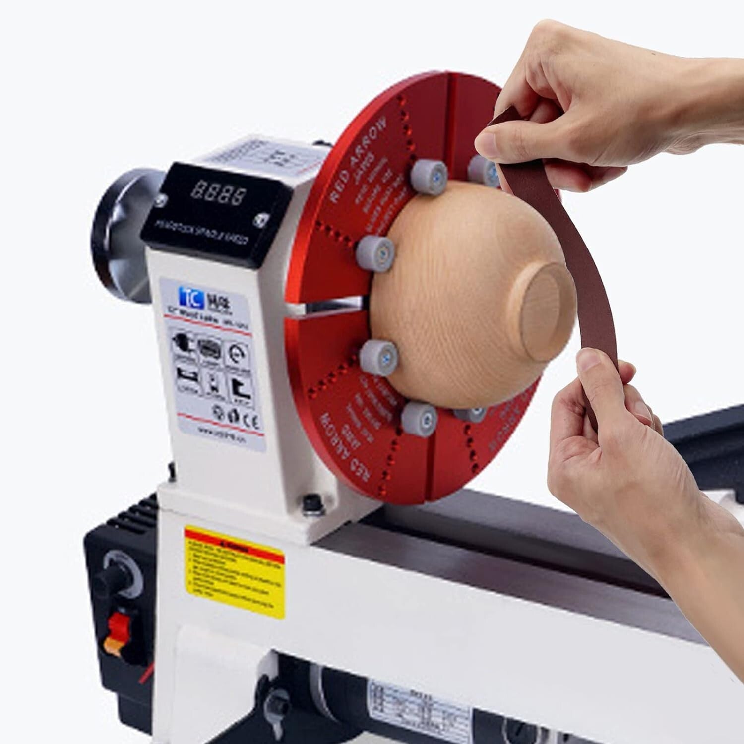 Comprehensive 10-Roll Emery Cloth Set with Dispenser for Metal, Wood, and More