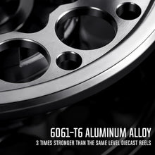 Load image into Gallery viewer, Corrosion-Resistant Fly Fishing Reel - Precision CNC Design, 9/10wt, Black/Gray