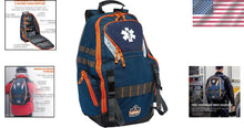 Load image into Gallery viewer, Versatile First Responder Backpack with Reflective Borders &amp; ID Slots - 24L