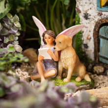 Load image into Gallery viewer, Fairy Garden House Kit – 6.5" Opening Door House with Accessories &amp; Figurines