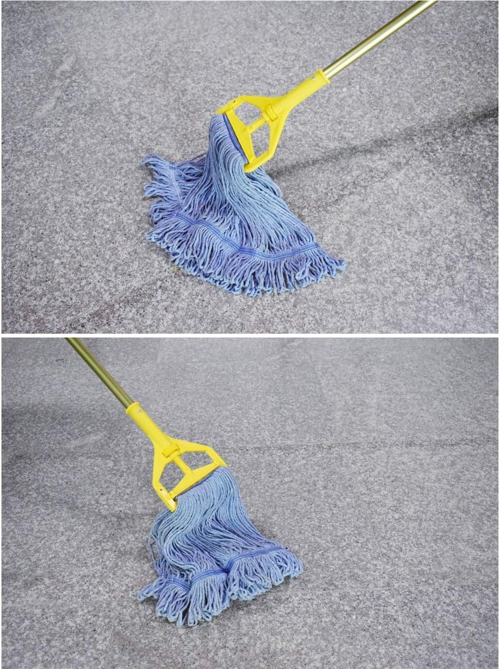 High Absorbency Mop Head Replacements - 4 Pack with Vacuum Compression Packaging