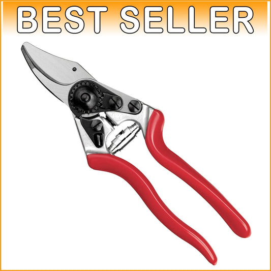 Durable Swiss Pruning Scissors with Hardened Steel Blade - 0.8" Capacity