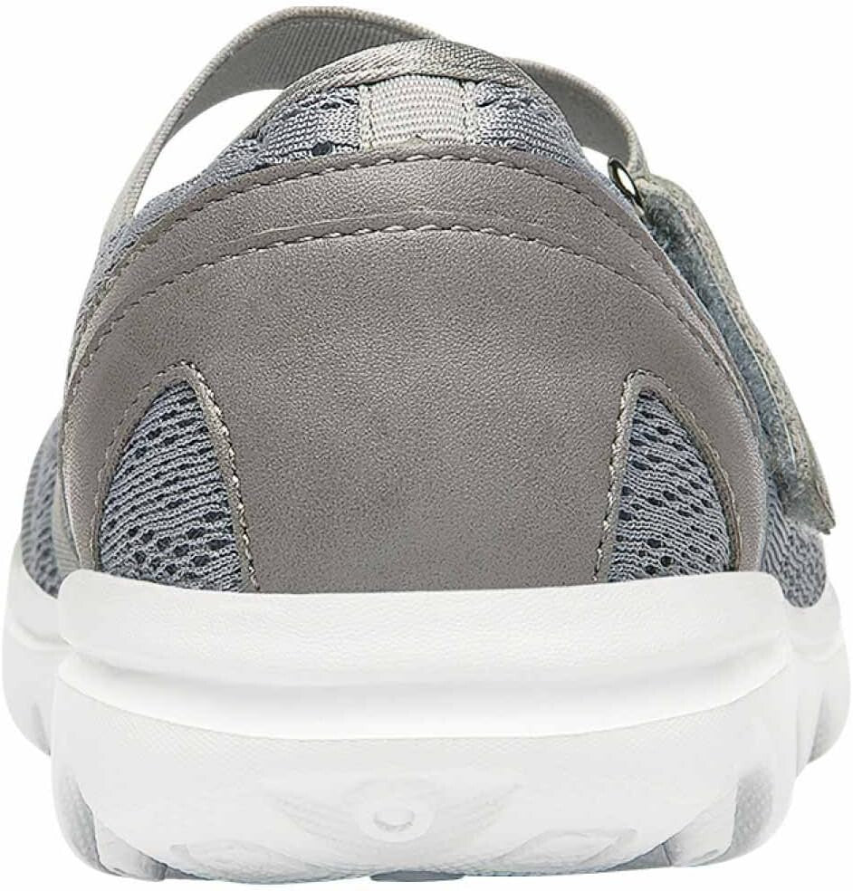Breathable Women's Silver Travel Mary Jane Shoes - Perfect Fit for Explorers